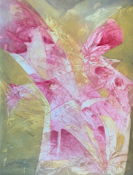 Little Pink Explosion by Ulla Meyer | ArtworkNetwork.com