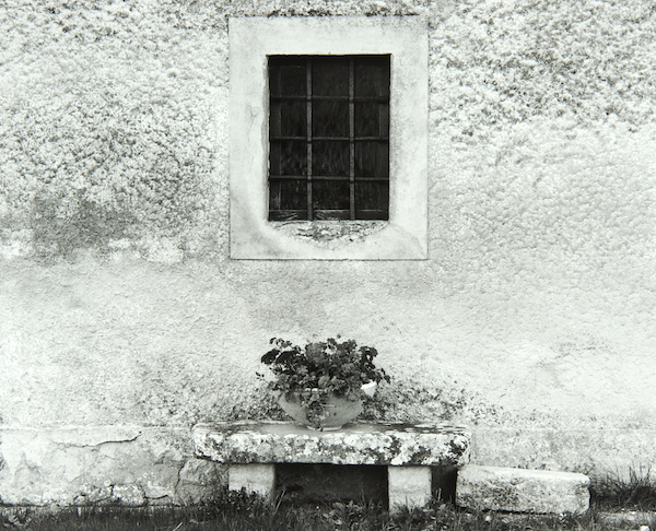 Stone Bench (Italy) by Bruce Zander | ArtworkNetwork.com