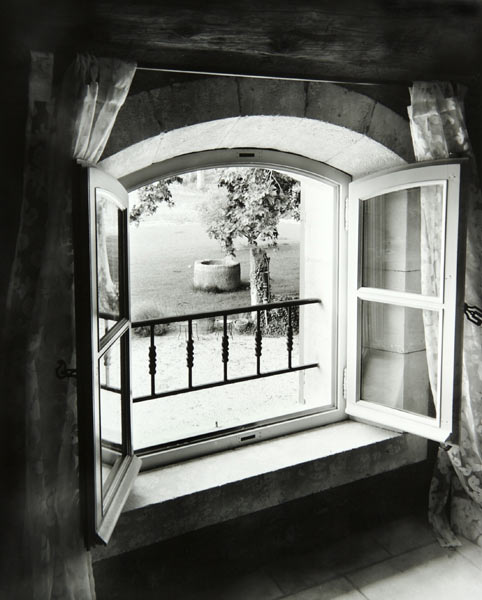 Window at Mas de Mouret (France) by Bruce Zander | ArtworkNetwork.com