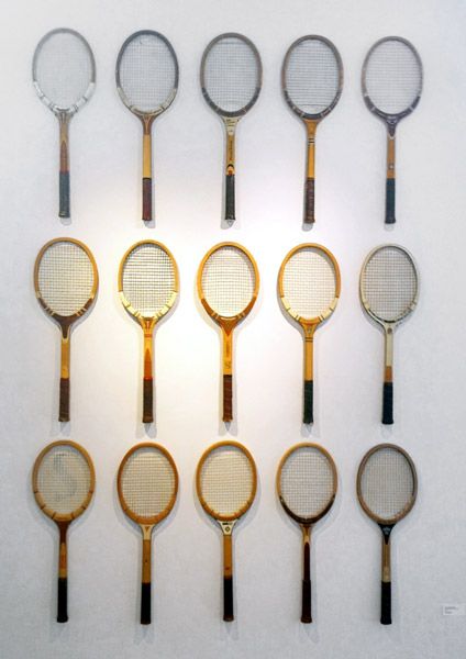 tennis rackets II by Phil Bender | ArtworkNetwork.com