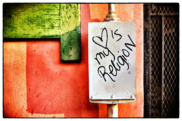 Love is My Religion (New Orleans Louisiana) by Scott Takeda | ArtworkNetwork.com