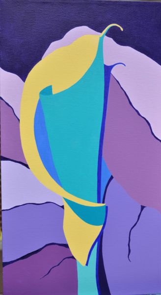 calla lily 3 by Phyllis Clark | ArtworkNetwork.com